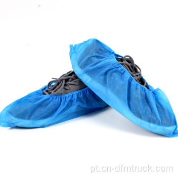 Capa de sapato azul descartável personalizada